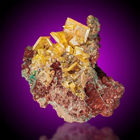 Wulfenite-Tsumeb Mine | Tsumeb | Otjikoto Region | Namibia